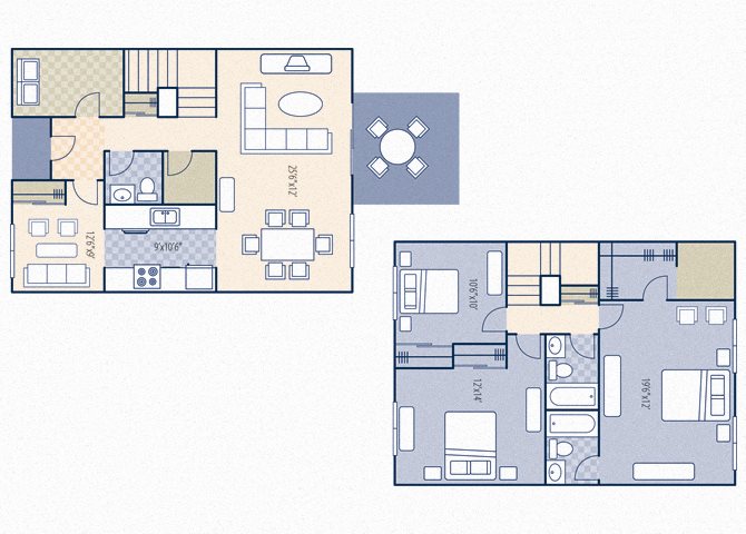 Polaris Point 3x2.5 1350 sf